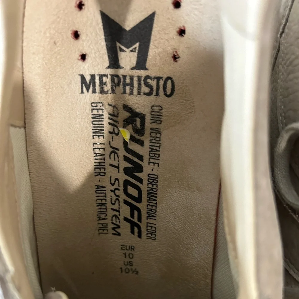 Mephisto Vito Perf Sneakers, size 10.5.